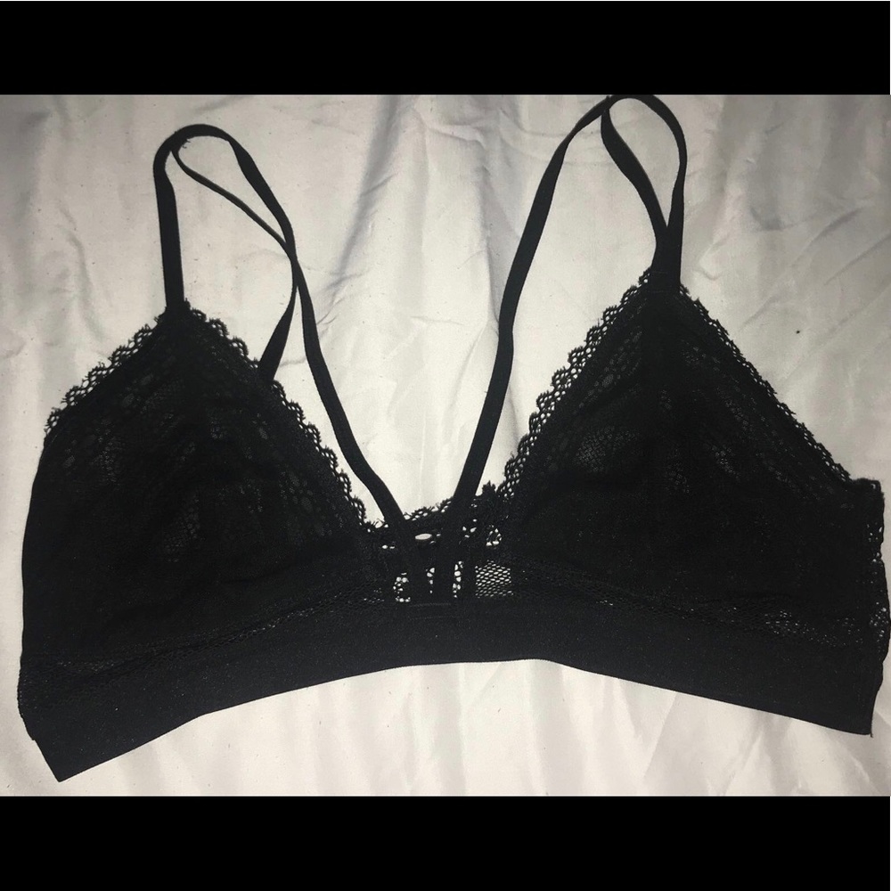 Black bralette